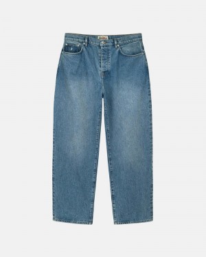 Stussy Big Ol' Denim Jeans Blauw | 63908-QWDY