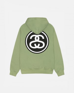 Stussy Ss-Link Hoodie Groen | 94236-PHYL