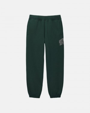 Stussy Stüssy Sport Joggingbroek Diepgroen | 29163-VWAI