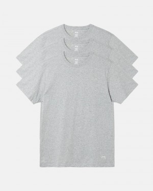 Stussy Stussy Undershirts T-shirts Grijs | 76518-MEBS