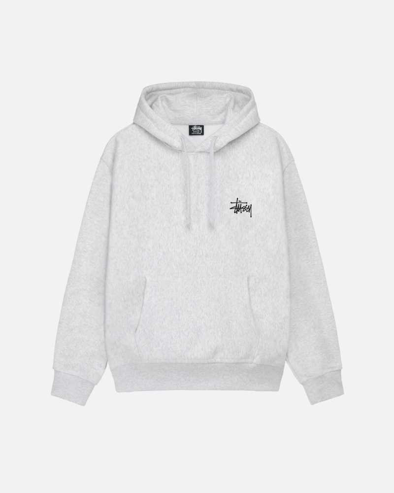 Stussy Basic Hoodie Grijs | 04385-JLHU