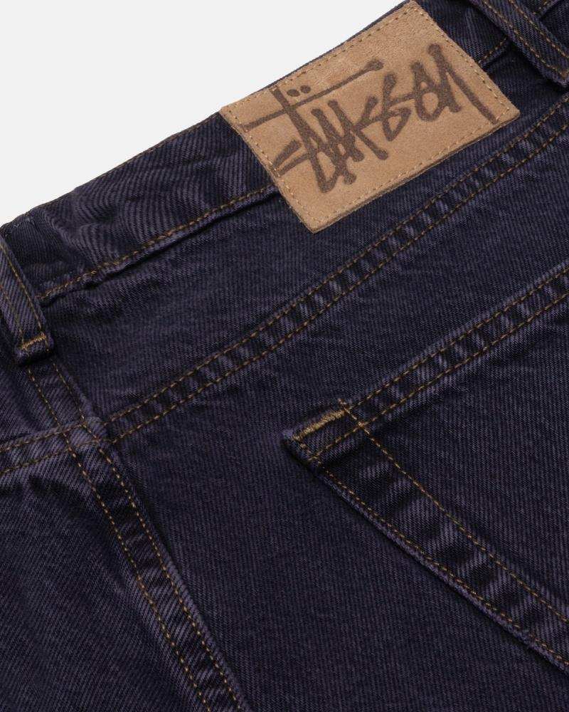 Stussy Big Ol' Denim Jeans Donkerblauw | 08423-DTOH