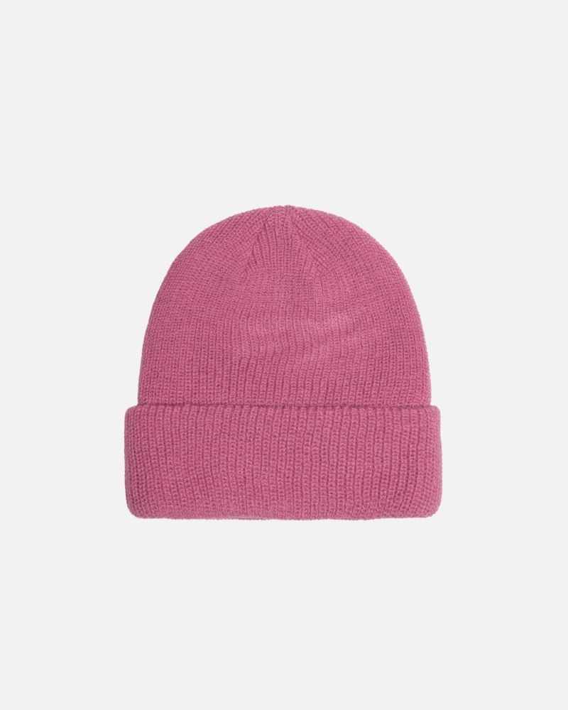 Stussy Cuff Beanie Basic Hoeden Roze | 96847-VKFX