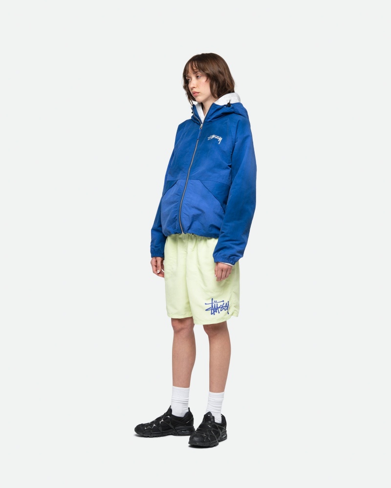 Stussy Mesh Big Basic Korte Broek Mintgroen | 60543-GBZV