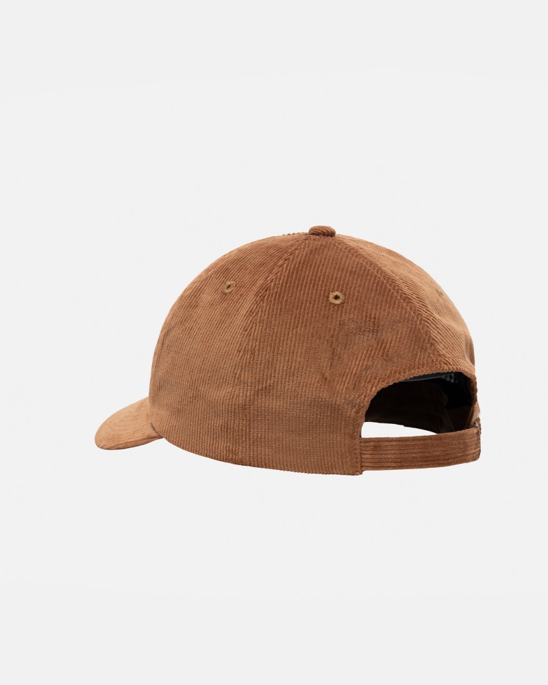 Stussy Mid-Depth Sport Arch Strapback Hoeden Bruin | 59281-DTQX