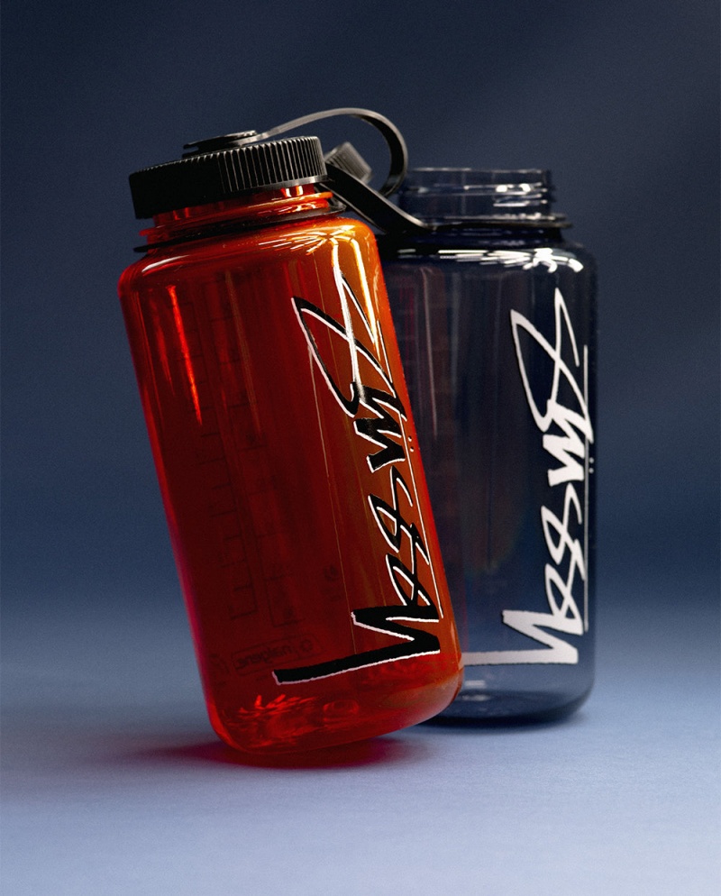 Stussy Nalgene Water Bottle Zwart | 71928-RNIO