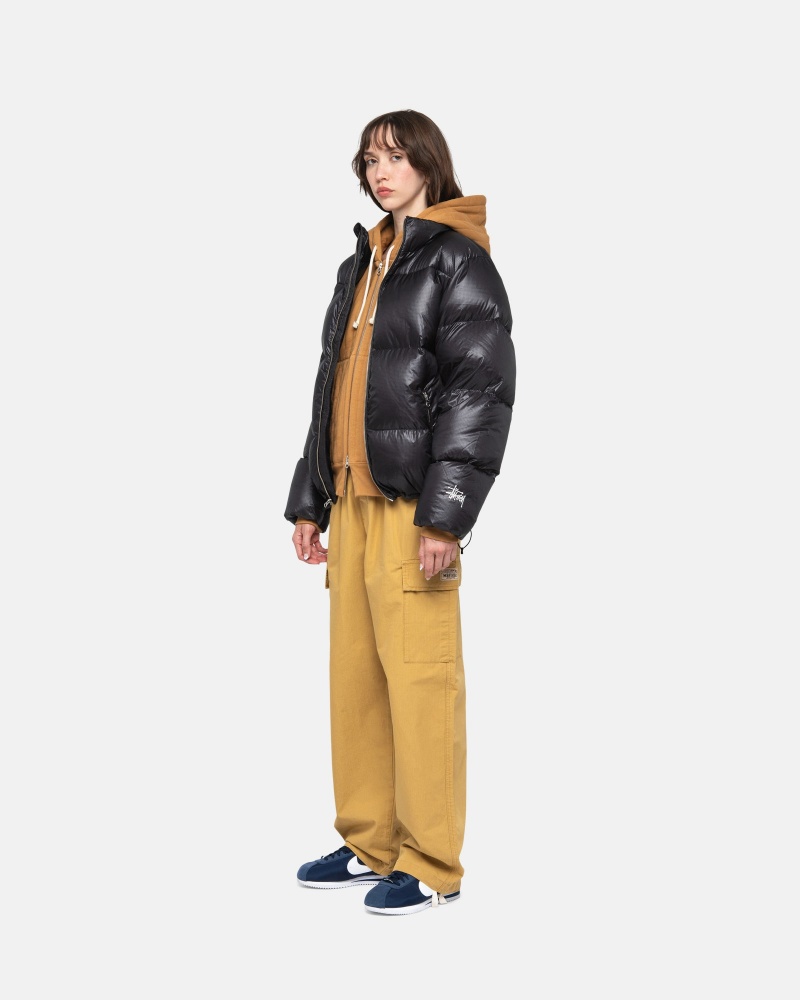 Stussy Puffer Parachute Ripstop Donsjas Grijs | 18026-DLNP