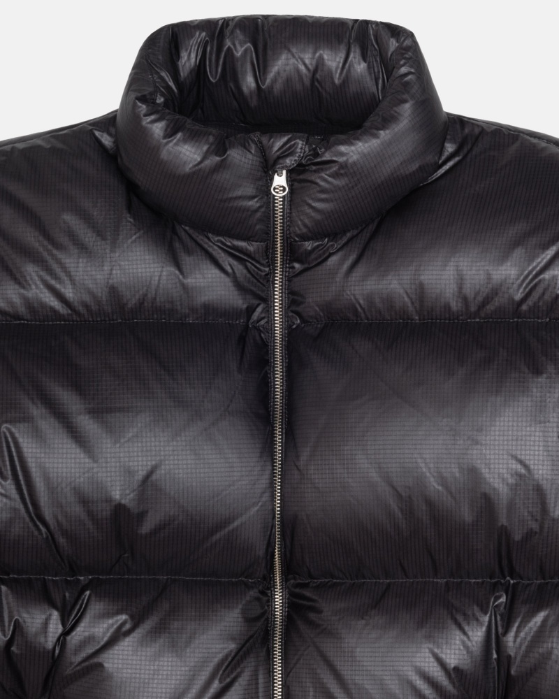 Stussy Puffer Parachute Ripstop Donsjas Grijs | 18026-DLNP