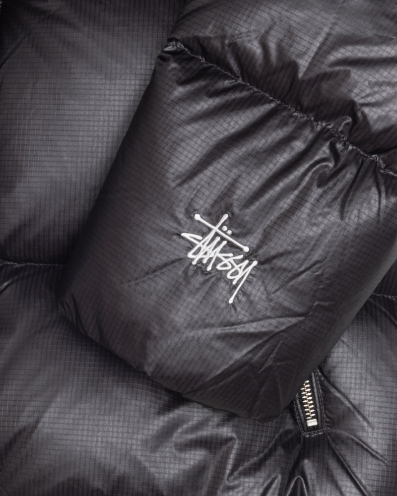 Stussy Puffer Parachute Ripstop Donsjas Grijs | 18026-DLNP