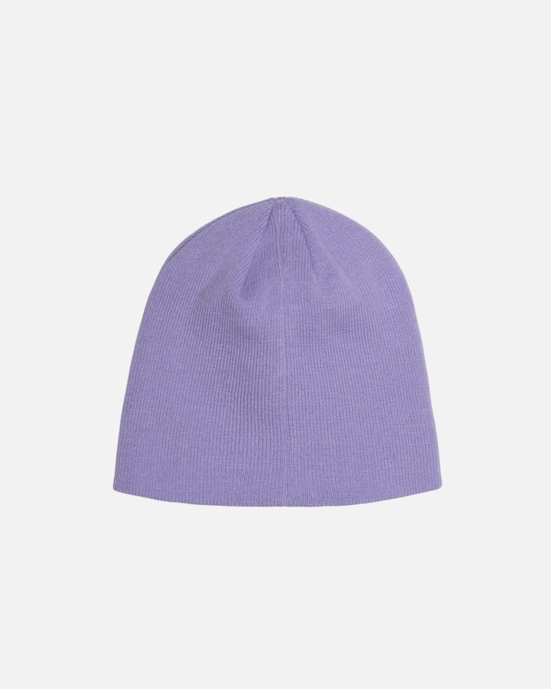 Stussy Skullcap Basic Hoeden Paars | 78451-BUCQ