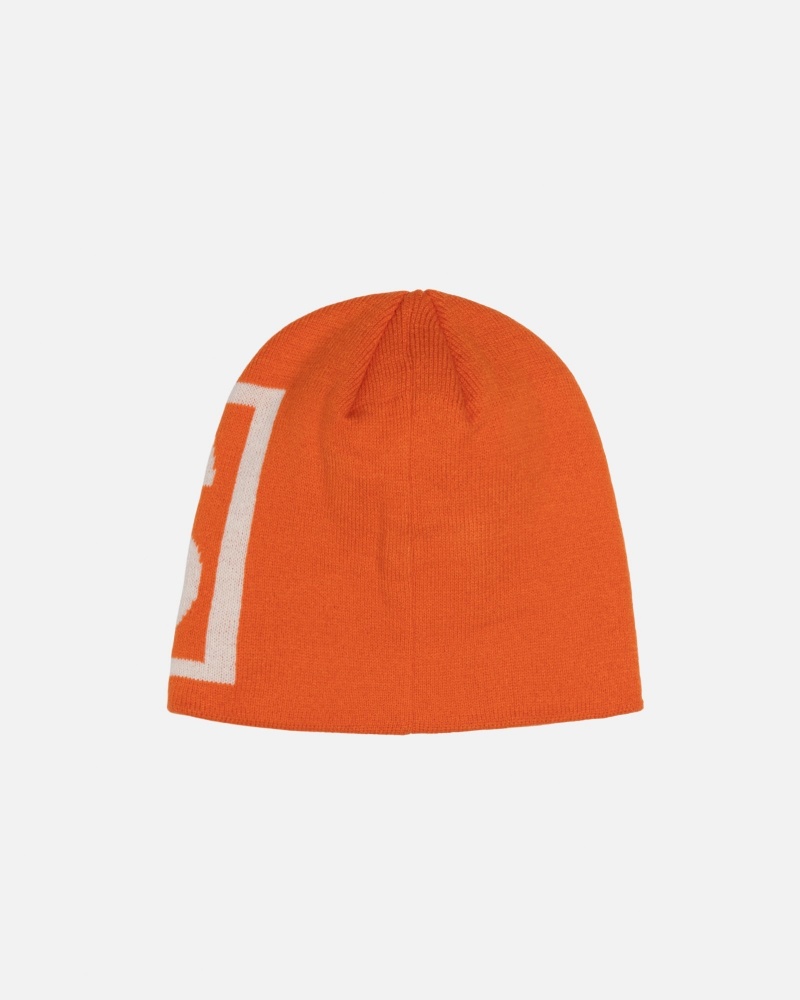 Stussy Skullcap Ss Link Hoeden Oranje | 52014-NADK