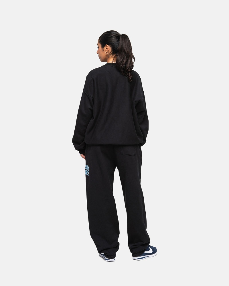 Stussy Sport Joggingbroek Zwart | 73201-WBUM