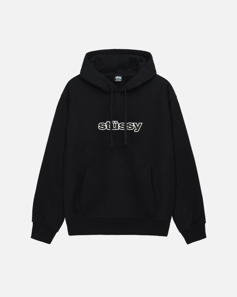 Stussy Ss-Link Hoodie Zwart | 85064-DHJZ