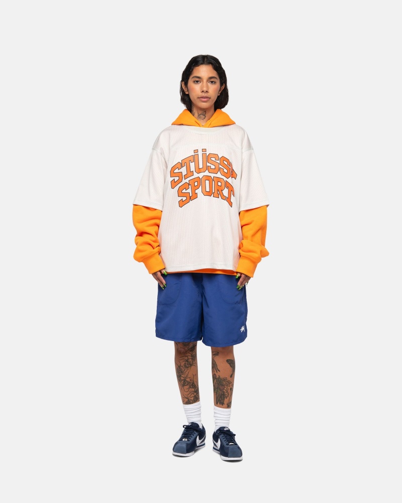 Stussy Water Stock Korte Broek Diepblauw | 02319-XSFI