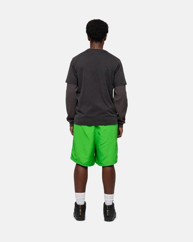 Stussy Water Stock Korte Broek Groen | 74062-KQWN