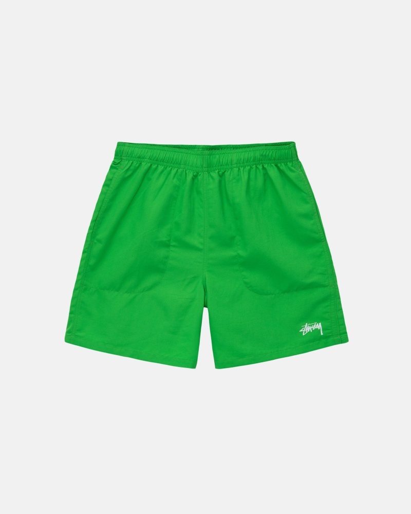 Stussy Water Stock Korte Broek Groen | 74062-KQWN